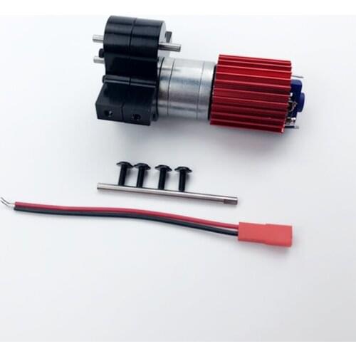 Metal Gearbox C24 Modified Reversal Gear Wave Change for WPL RC Car Accessory