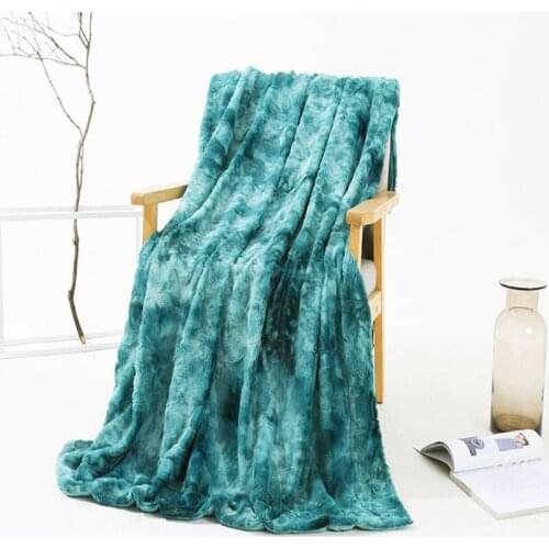 New Bedding Shaggy Throw Blanket Soft Plush Bed Cover Blanket Fluffy Faux Fur Blankets For Beds Couch Sofa