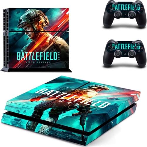 Battlefield 2042 PS4 Stickers Decals Cover For PlayStation 4 PS4 Console and Controller Skins Vinyl