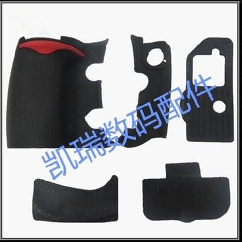 NEW A Set Of Body Rubber 5 pcs Front cover and Back cover Rubber For Nikon D300 D300S Camera Replacement Repair spare parts