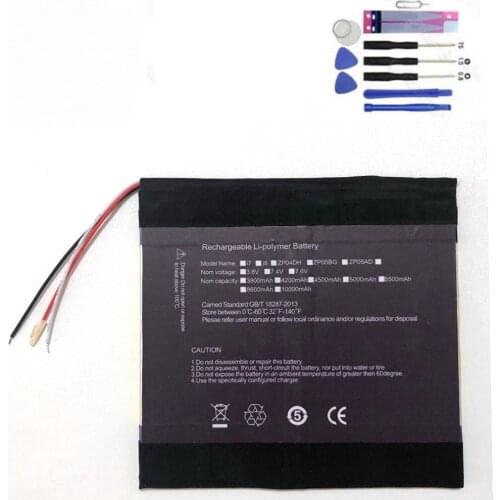 Original size replacement battery for Teclast X98 4G Tablet PC 3 Lines welding batteries+tools