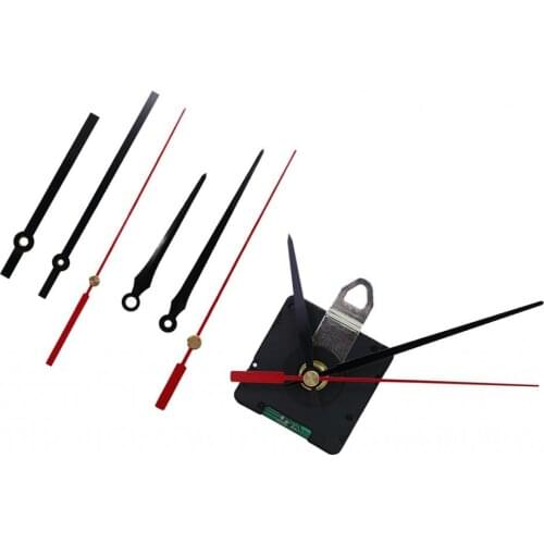 3 Pair Hands Radio Clock Movement DIY Wall Clock Movement Mechanism Clock Repair Parts Replacement (Shaft Length 14mm/0.55inch)