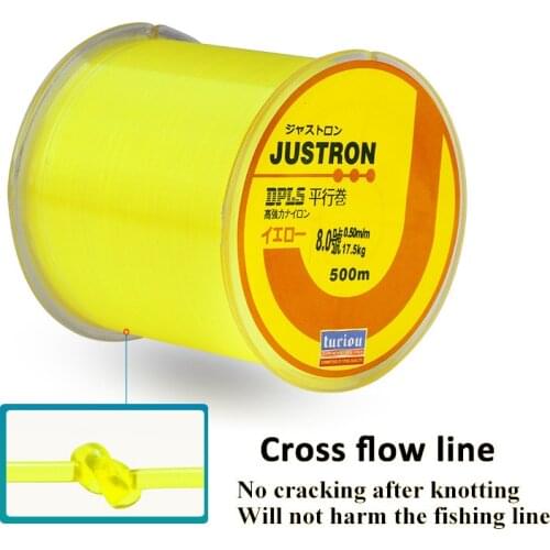 500M Super Strong Fishing Line Japan Nylon Fishing Line Durable Monofilament Rock Sea Material Fishline for Carp Fishing