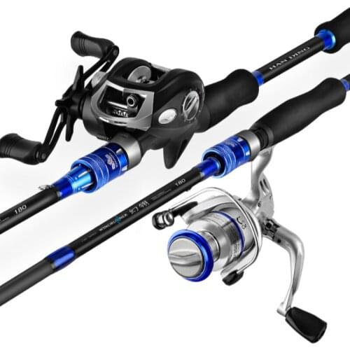 Carbon Spinning Fishing Rod M Power Hand Fishing Tackle Lure Pole Lure Wt:7-15g Casting Rod Canne Spinnng Pesca Spinning Fishing