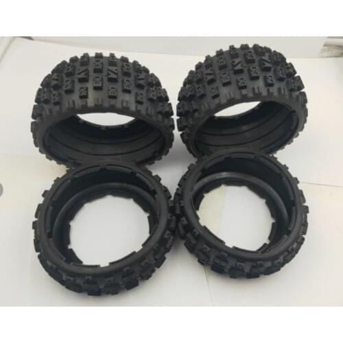All Terrian Front or Rear Tire Skin Set for 1/5 Hpi Rovan Km MadMax Baja 5b Ss Losi Dbxl Truck Rc Car Parts
