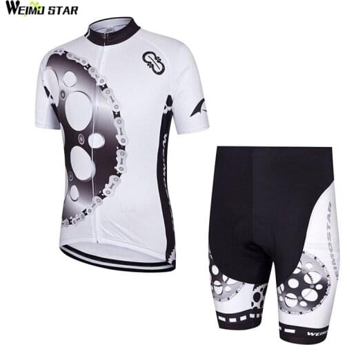 WEIMOSTAR Mtb team Cycling Jersey Sets bike jersey clothing Summer Riding maillot roupa ciclismo Short Sleeve Outdoor Sportswear