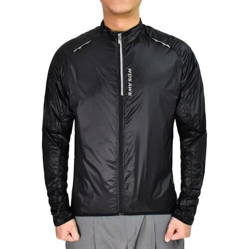 WOSAWE motorcycle Sunscreen jacket compression MTB Windbreaker Wear Outdoor Sports Waterproof Windbreaker Long Sleeve vest
