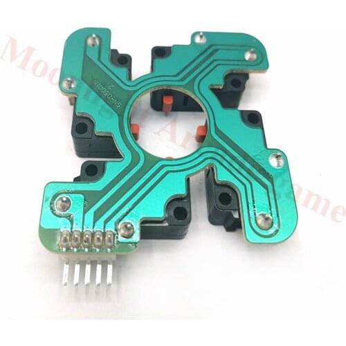 Replacement JLF PCB Joystick Repair Circuit Board with Micro Switches Part TP-MA Assembly For original Sanwa JLF series Joystick