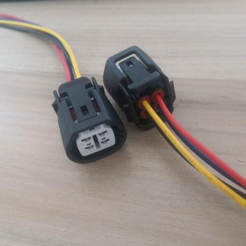 2/5/10/20/50pcs/lot 4 Pin/Way Female Alternator Regulator Repair Connector Sensor Plug With Pigtail For Honda Acura TOYOTA Lexus