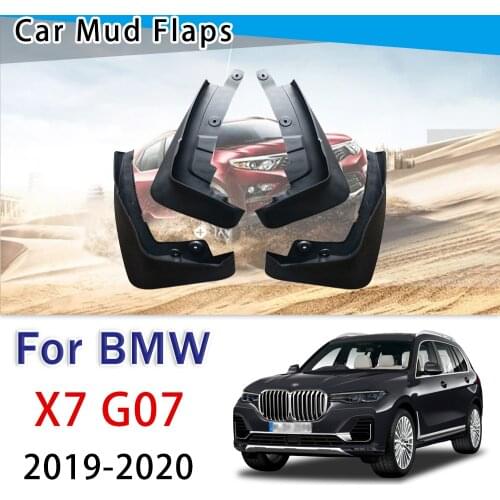 For BMW X7 G07 2019 2020 Mudguard Fender Mud Guard Flaps Splash Flap Mudguards 4 PCS Front Rear Car Mudflaps Accessories