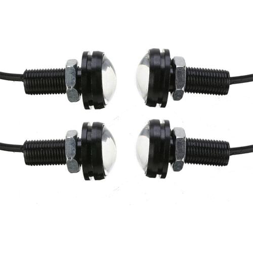 4pcs LED Car Light Front Grille Lighting For Truck SUV Ford SVT Raptor Style LED White Grille Lighting DRL Kit Universal