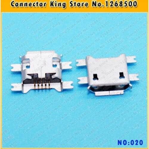 ChengHaoRan Micro mini 5P USB jack socket connector used for phone charging data port,SMT,Sink board,MC-020