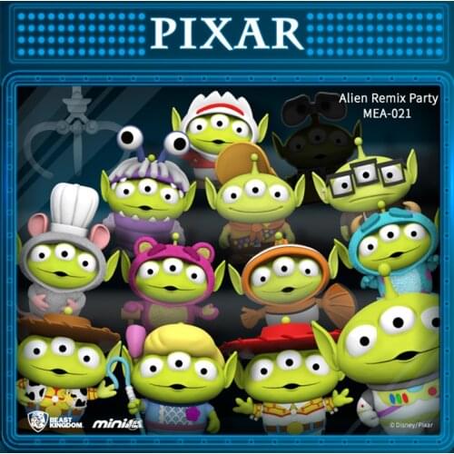 Beast kingdom Disney Pixar three-eyed monster cross-dressing blind box doll hand-made gift collection toy tool