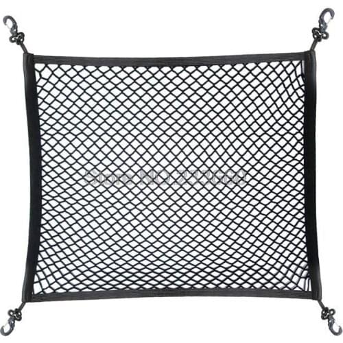 For Volkswagen Golf 6 GTI CC Touran For Skoda Octavia Nylon Rear Trunk Cargo Luggage Net Holder Boot String Mesh Elastic Storage