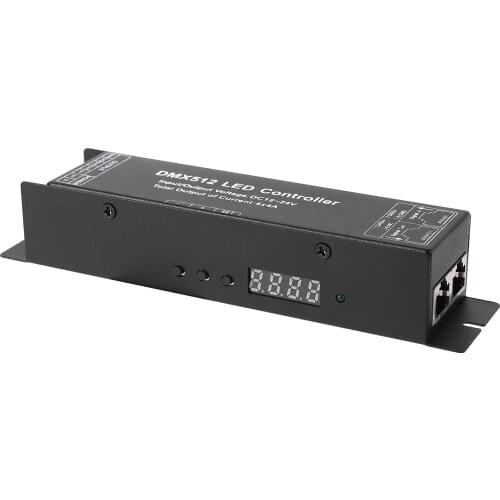 Dmx 512 Decoder Driver Dmx512 Rgbw Controller For Rgbw Led Strip Light 12V-24V