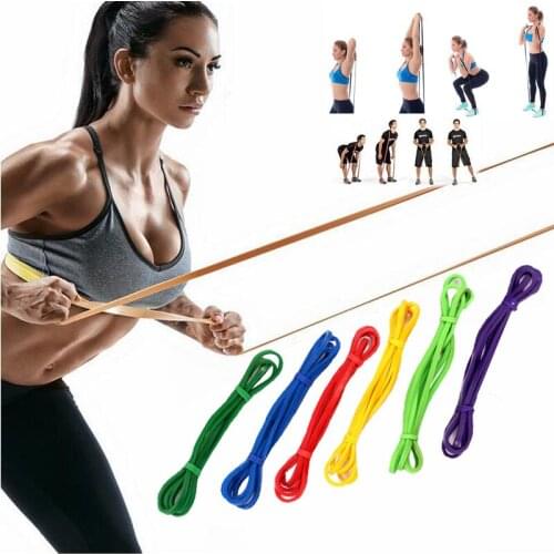 Fitness Rubber Bands Yoga Resistance Band Yoga Gym Athletic Elastic Pull Rubber Training Bands Loop Expander Exercise Sports