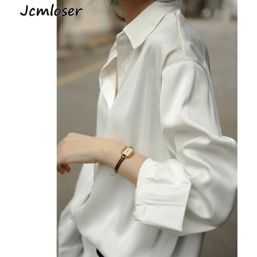 Jcmloser Womens Satin Shirts