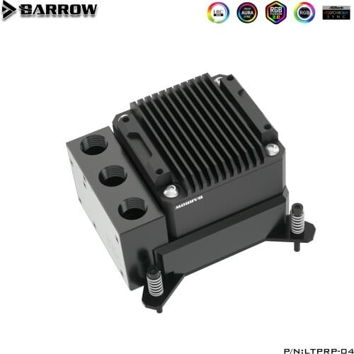 Barrow AIO CPU Water Cooling Kit, CPU Block+Reservoir+Pump For INTEL/AMD/X99/X299 Integrated Pump Box LTPRP-04