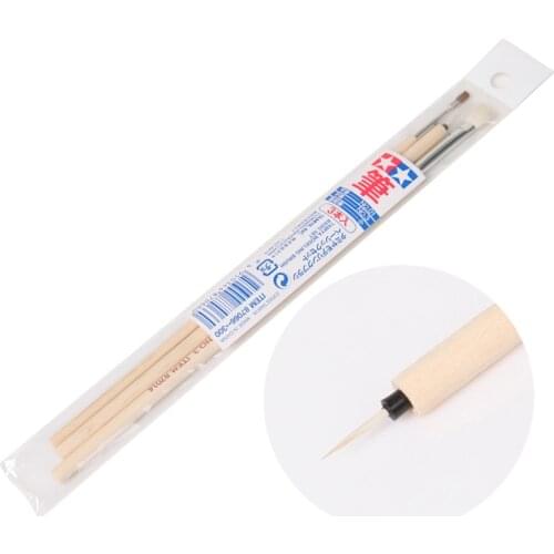 Tamiya 87066 Modeling Paint Brush Basic (3pcs) Set Craft Tool