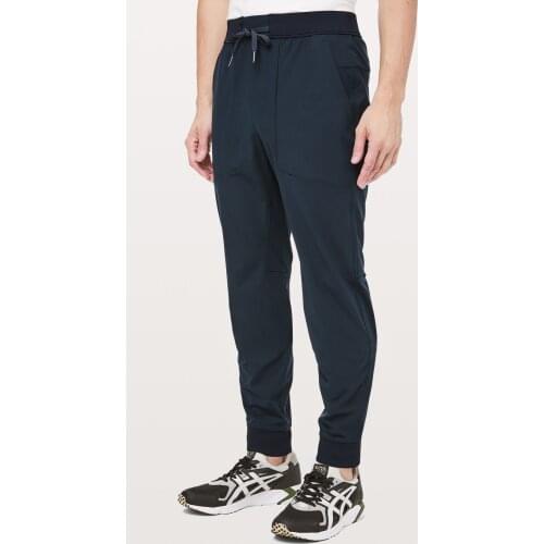 Lulu new mens tactical pants multi-pocket elastic sports casual tactical pants mens slim leggings