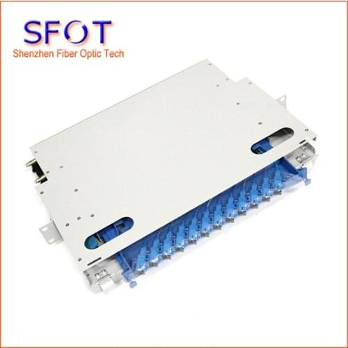 Fiber Optic12 Core ODF Box. ( not inlcude adapter and pigtail)