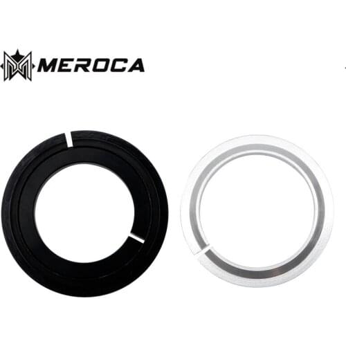 Aluminum Alloy Straight Pipe/Cone Tube Headset Bottom Stop MEROCA Bike Fork Base Washer Iamok Bicycle Parts