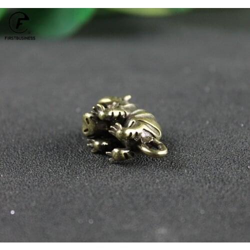 Retro Brass Tiger Miniatures FigurineshttpDesktop Ornaments Decor Crafts Pendant