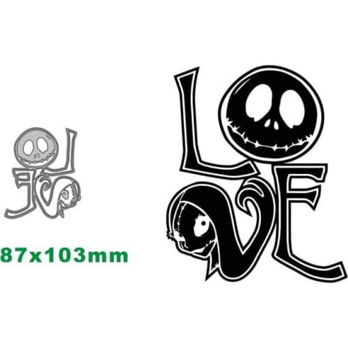 Happy Halloween New Metal Cutting Dies for DIY Scrapbooking Album Decorative Embossing Handmade Paper Cards Gift