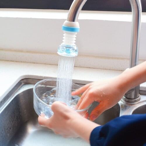 Kitchen Faucet 360 Adjustable Water Filter Diffuser Water Saving Nozzle Faucet Connector Bathroom Shower Splash Shower Filter