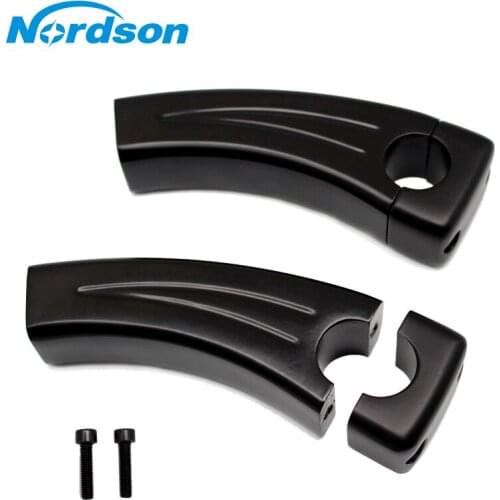 Nordson Universal 22mm Motorcycle Handlebar Risers For Honda Suzuki Kawasaki Yamaha Aprilia Ducati BMW KTM Harley 10/12/14cm