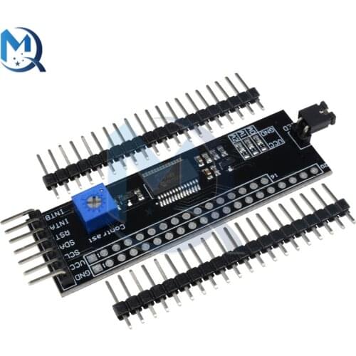 1602/2004/12864 LCD I2C IIC MCP23017 Module TWI SPI Serial Interface 128*64 LCD Driver Board Adapter With Pins for Arduino