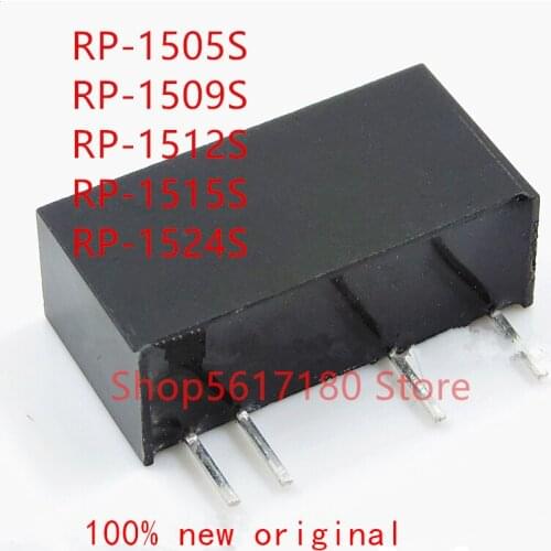 5pcs/lot RP-1505S RP-1509S RP-1512S RP-1515S RP-1524S Sip-4 DC-DC isolated power module