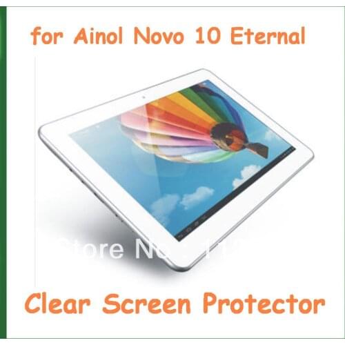 5pcs Clear Screen Protector Protective Film for Ainol Novo 10 Eternal Quad Core tablet PC No Retail Package Size 255x174mm