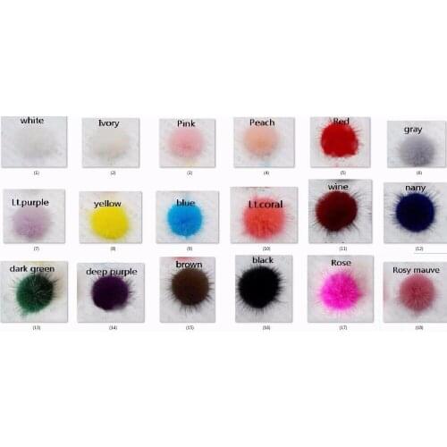 50pcs 35mm Fur Craft pompon ball pom pom lovely pompoms for Hairpins hair barrettes ornament accessories GR101