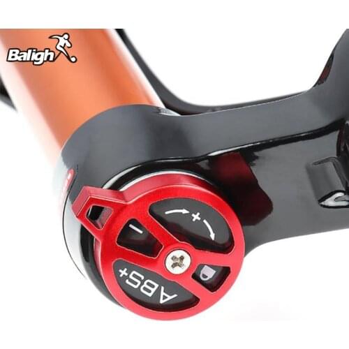 Balight Bicycle Fork Cap MTB Bike Air Gas Shcrader American Valve Caps Bike Suspension Fork Bicycle Front Fork Parts