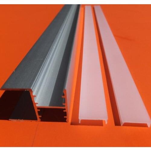 Free Shipping 50M/Lot 2M/PCS Led Aluminium Profile for Led Bar Light,Led Strip Aluminum Channel, Strip Housing