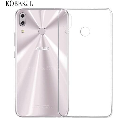 For Asus Zenfone 5z ZS620KL Case Soft Transparent Silicone Back Cover Phone Case For Asus Zenfone 5z ZS620KL ZS 620KL Case Cover