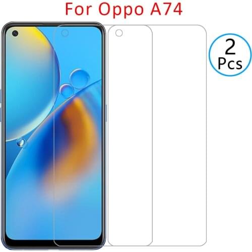 Case for oppo a74 cover screen protector tempered glass on opo opp a 74 74a 5g oppoa74 oppo74a protective phone coque bag 360 9h