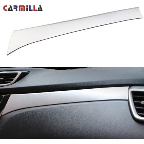 For Nissan Xtrail X-trail T32 Rogue 2014 - 2020 Glove Box Panel Trim Center Console Dashboard Cover Strip Molding Garnish