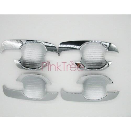 Chrome Door Handle Bowl For TOYOTA HILUX VIGO SR5 MK6 PICKUP 2005-2014 Car Styling Accessories