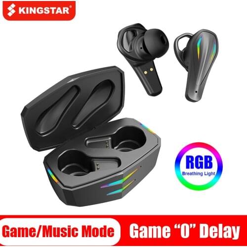 KINGSTAR Gaming Earbuds TWS Bluetooth Earphone Sport Wireless Headset Stereo Positioning PUBG Winner Headphones For Android IOS