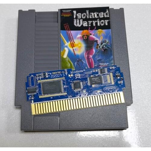 Isolated Warrior Nes Card For 72 Pin 8 Bit Game Player