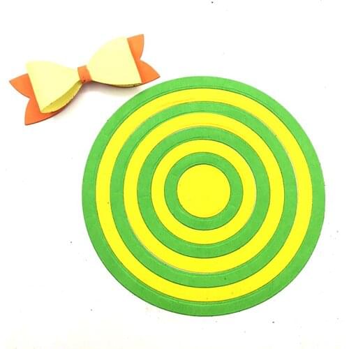 Julyarts 1pcs Circle Frame Card Making Cutting Dies For Scrapbooking Embossing Decorative Crafts DIY Wedding Paper Cards New