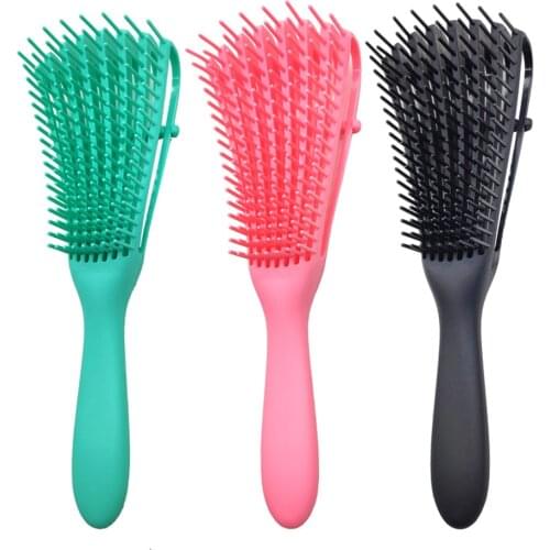 New Octopus Brush Adult Children Hair Tangle Comb Natural Curly Straight Wet or Dry Hair Comb Pet Hair Combing Tool