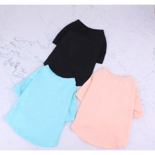 New Dog T-Shirt for Small Medium Dogs 2021 Spring Dog Clothes Cute Dog Tshirts Dogs Pets Costumes A192