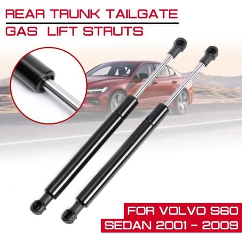 Rear Trunk Tailgate Gas Spring Shock Lift Struts For Volvo S60 Sedan 2001 2002 2003 - 2009 Support Rod Arm Bracket Strut Bars