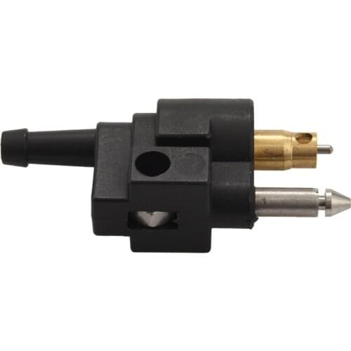 Outboard Engine Fuel Line Connector Black Outboard Gasoline Fits 1/4 Inch Hose Line For Yamaha Outboard Motor Fuel Pipe 6Mm Male
