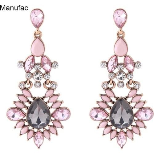 Pearl Earrings for Women Fashion Jewelry Crystal Earrings Wedding Bridal Earings Long Drops Dangle Large