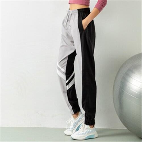 Women High Waist Yoga Pant Skinny Trouser New Fashion Elegant Long Biking Harm Pants Female Casual Pant