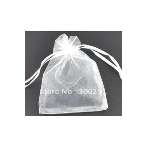 1000pcs/lot white pink purple Jewelery Gift Organza bag 20*30cm gift bags wedding pouch coffee plain color